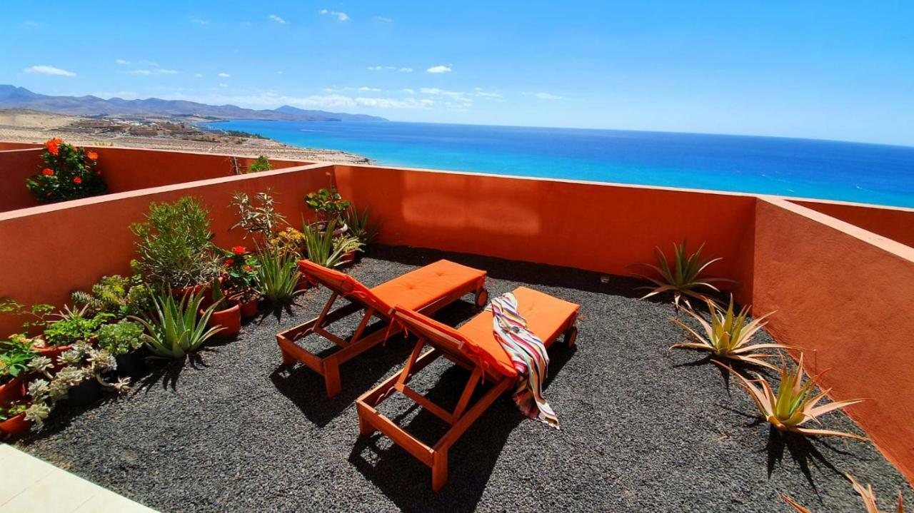 Ferienwohnung Paraiso 2 Costa Calma Meerblick Exterior foto